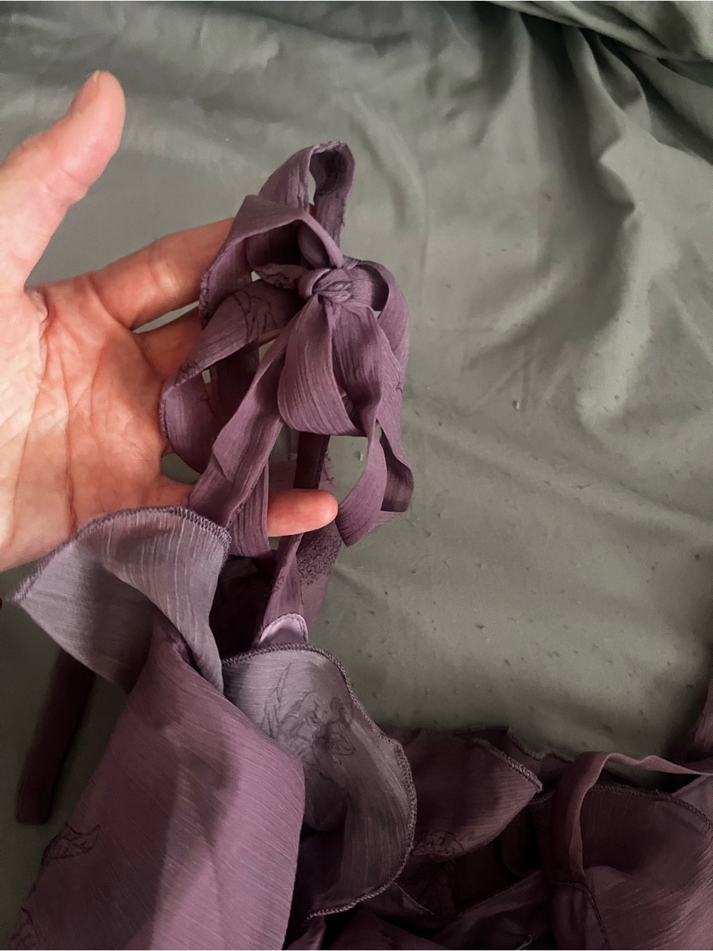 RIHOAS Lavender Ruffle Dress - Picture 4 of 5
